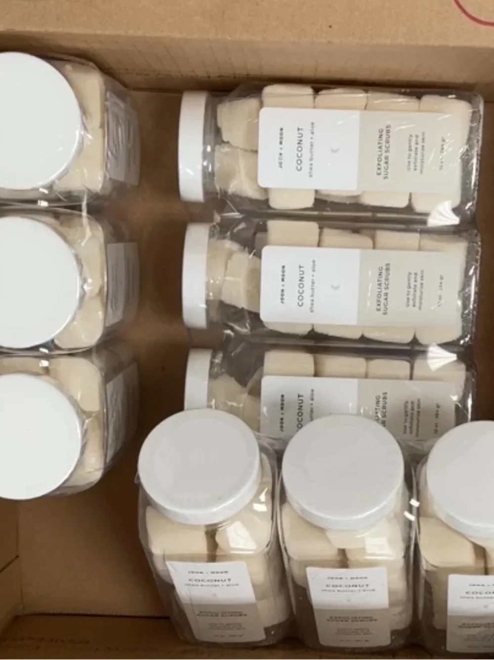 2PK- Joon+Moon Coconut Exfoliating Sugar Scrubs